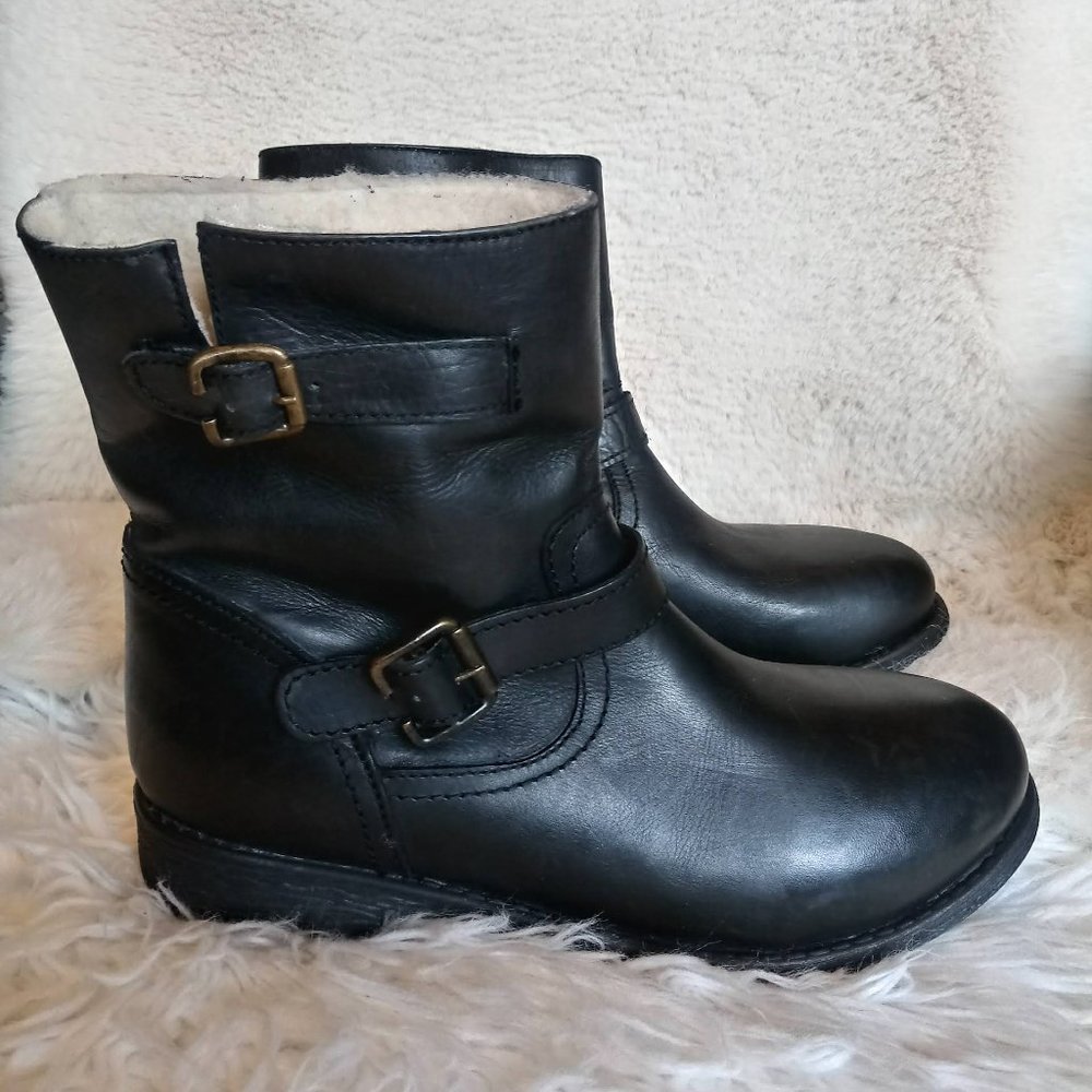 Zigi Soho Leather Moto Boots